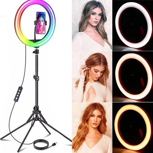 Ring light with tripod - with, &