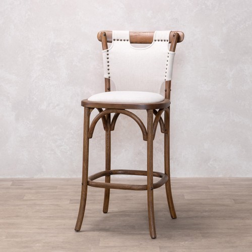 Cream bentwood upholstered - bentwood,