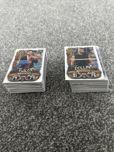 Wwe topps slam attax - topps,
