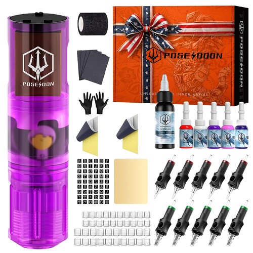 Poseidon tattoo gun kit for - poseidon,