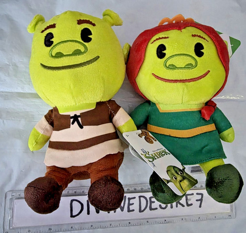 Shrek and fiona ogre - shrek, plush
