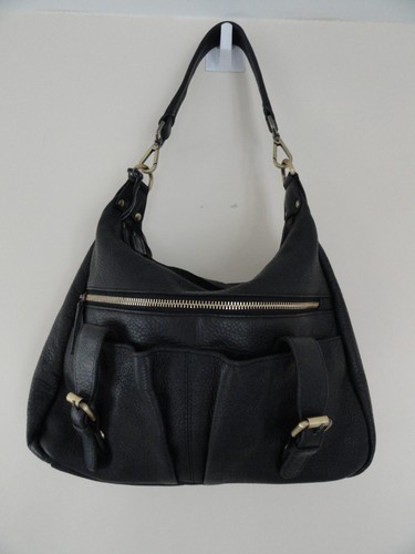 Rowallan black leather - leather, 13"