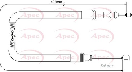 Apec cab1063 parking brake - apec,