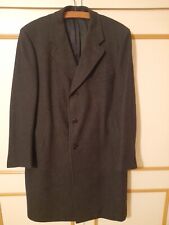 Vintage Crombie Mens Grey Wool