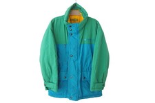 Vintage PEUGEOT Jacket Full Zip Size S 90s auto sport rally team racing blue