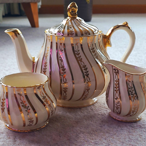Sadler 3pc ceramic tea set - 3pc,