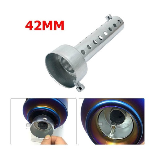 42mm silver motorcycle - 2x,