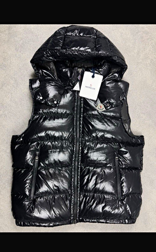 Moncler black hooded down - moncler,