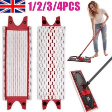 1-4Pcs For Vileda 1,2/ Ultramax Spray Mop Replacement Refill Head Microfibre Pad