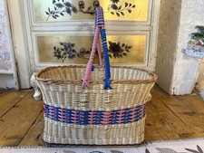 Vintage Wicker Plastic Woven