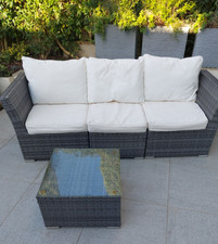 Rattan Garden Sofa Set