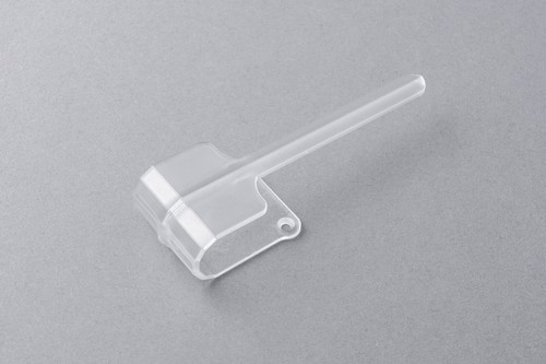 Louvretie clear vertical blind - clear,