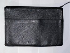 Grams 28 Italian Black Pebbled