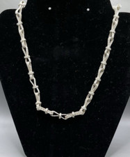 Sterling silver bow links