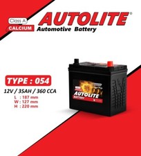 12V Car Battery 054 Size