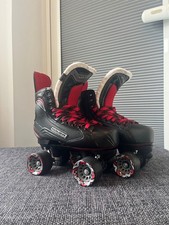 Bauer Vapor X Rival Quad Skates Size UK6.5 (Lots of new parts)