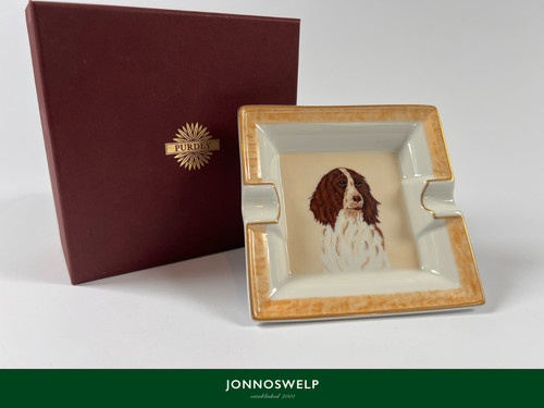 Purdey spaniel hand painted - purdey,
