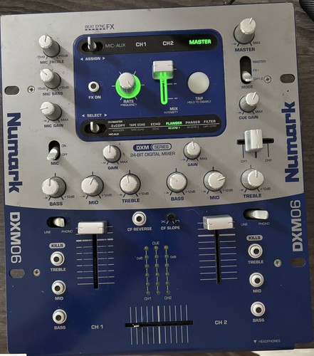 Numark dxm06 channel - numark,