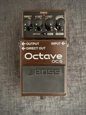 Boss OC-5 Octave Pedal Effects