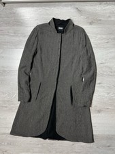 Annette Gortz Torin Lightweight Viscose Jacket Snap Closure Long Coat Cardigan