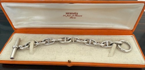 Hermes silver chaine ancre - hermes,