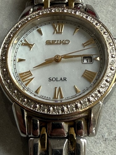 Seiko solar ladies - seiko, two-tone
