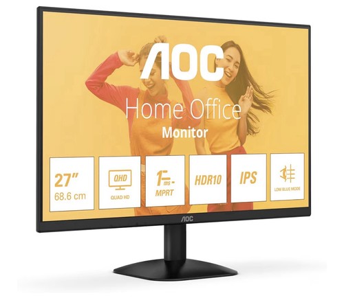 Aoc q27b35e ips - aoc, black