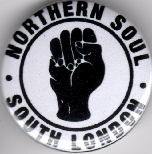 Northern soul pin button - northern,