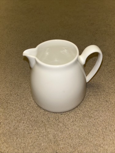 White china denby jug - white,