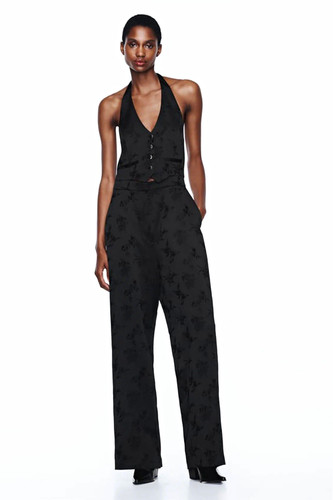 Zara black floral - zara,