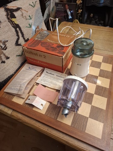 Vintage 1970s boxed - boxed, moulinex
