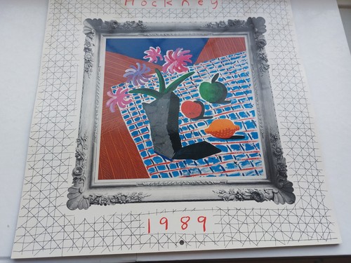 David hockney calendar 1989 - david, calendar;