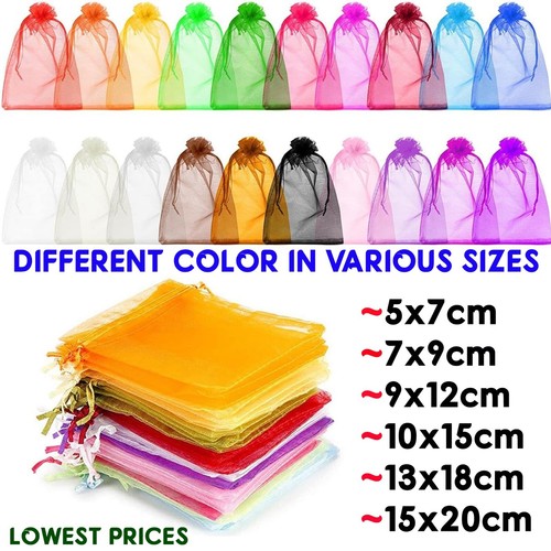 All size organza gift bags - organza,