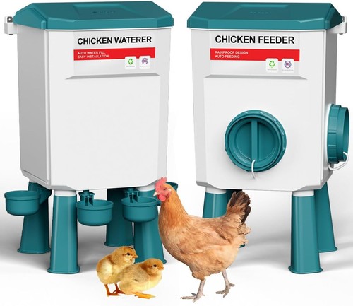 Dezhxhe hanging chicken feeder - hanging,