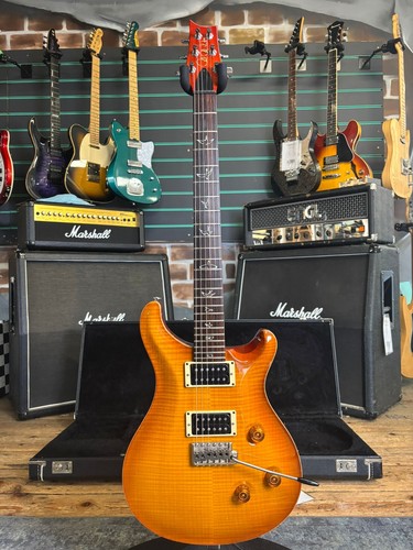 Prs custom top amber - amber, usa