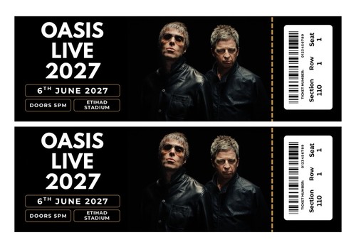 Oasis live tour - live,