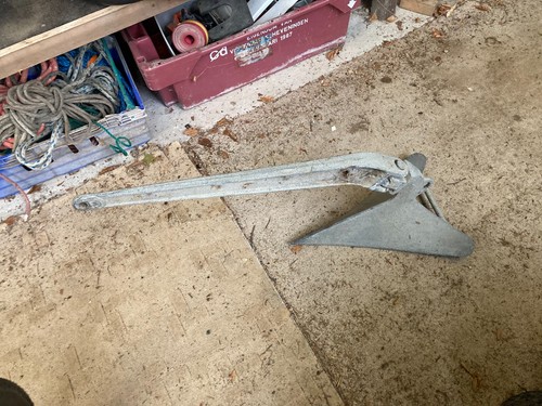 Galvanised cqr anchor ib - cqr,