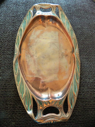 Antique art nouveau copper - antique,