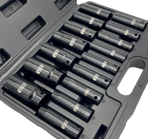 Deep impact socket - deep, 16pc