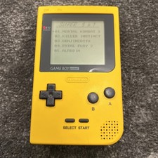 Nintendo Yellow GameBoy Pocket