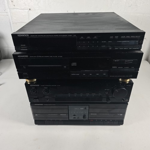 Kenwood hifi system double - kenwood,