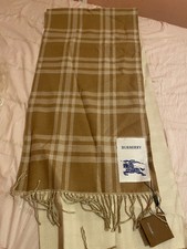 burberry scarf cashmere brown scarf