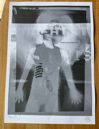 Rare signed risograph - rare, print