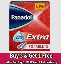 Panadol Extra with Optizorb Formulation - 72 Tablets