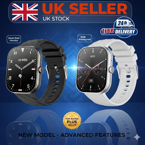 Smart watch men women fitness - men,