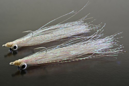 6ct crystal clouser minnow - crystal,