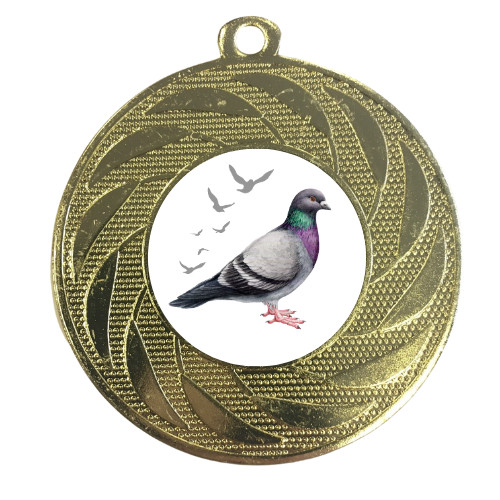 Pigeon racing medal - pigeon, event