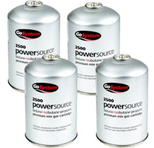 4 x 445g Canisters of Butane