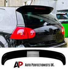 VW Golf MK5 GTI R R32 Gloss Black Rear Roof Spoiler Boot Wing Lip Body Kit 03-08