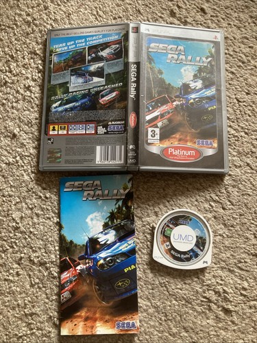 Sega rally sony psp - rally, platinum